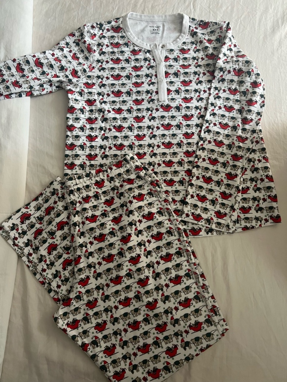 Roller Rabbit Print Pajama Set - Picture 5 of 5